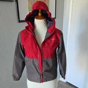 Eddie Bauer Kids Burgundy and Gray Jacket SMALL